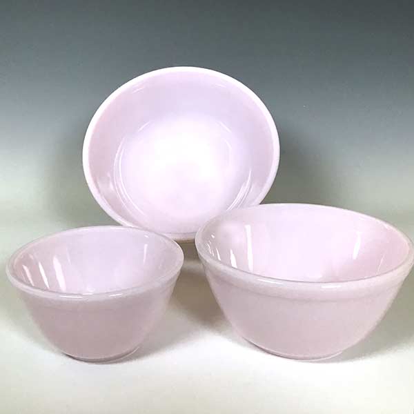 Glass Mixing Bowl Set 3pc Crown Tuscan - Image 2